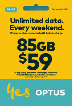 Optus 59 Prepaid SIM Starter Kit