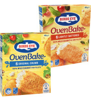 Birds Eye Oven Bake Fish Fillets 425g