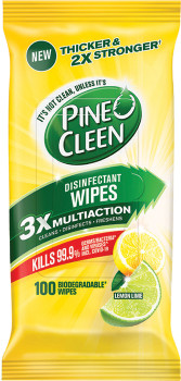 Pine O Cleen Disinfectant Wipes 100 Pack
