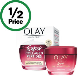 Olay Regenerist Super Collagen Peptides Soft Moisturiser 45g