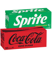 Coca-Cola, Sprite or Fanta 10x375mL Selected Varieties