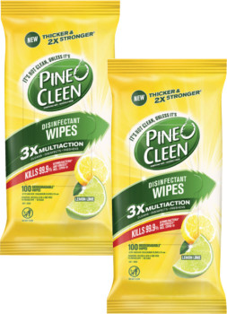 Pine O Cleen Disinfectant Wipes 100 Pack