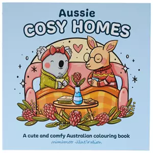 ALDI Aussie Cosy Colouring Books