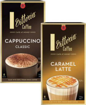Vittoria Coffee Sachets 8 Pack Selected Varieties