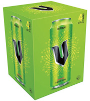 V Energy Drink 4x500mL Selected Varieties