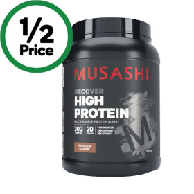 Musashi High Protein Powder 900g